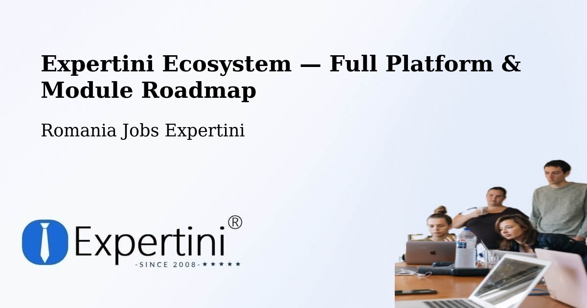 Expertini Ecosystem — Full Platform & Module Roadmap – Tânganu