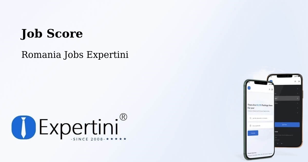 Job Score & Job Description Score Tool – Tânganu - Romania Jobs Expertini